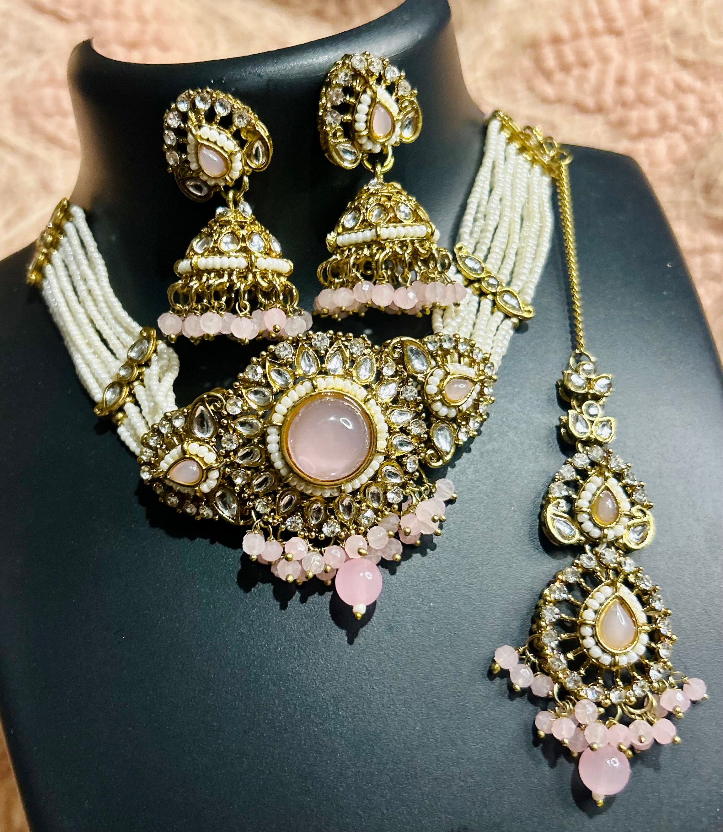 Elegant Polki Kundan Jewellery Set – Premium Bridal & Festive Collection
