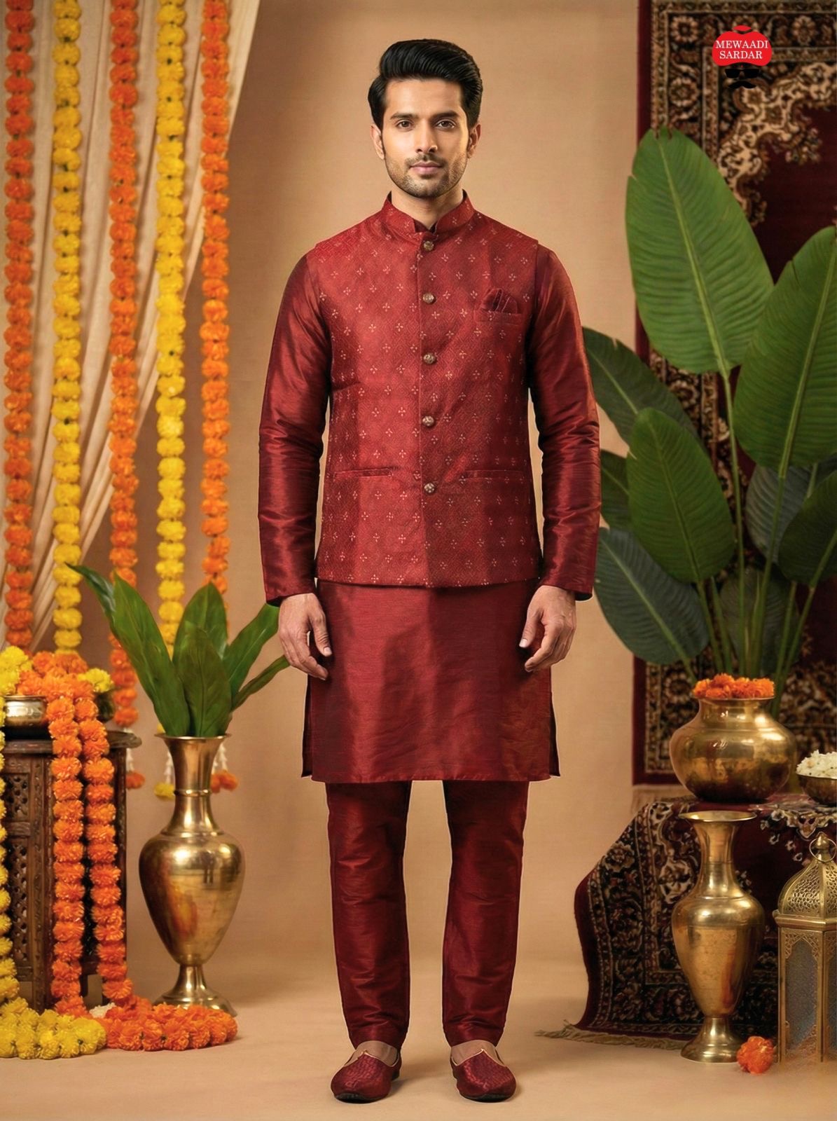 Koti with Kurta & Pant Collection
