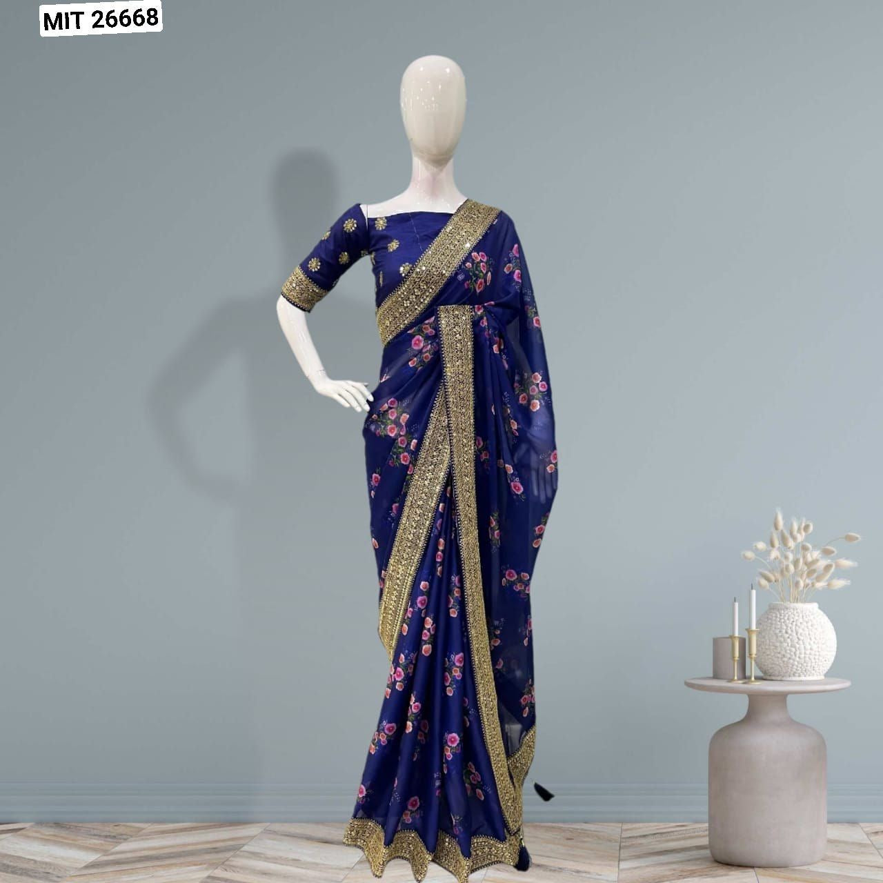 Elegant Organza Saree