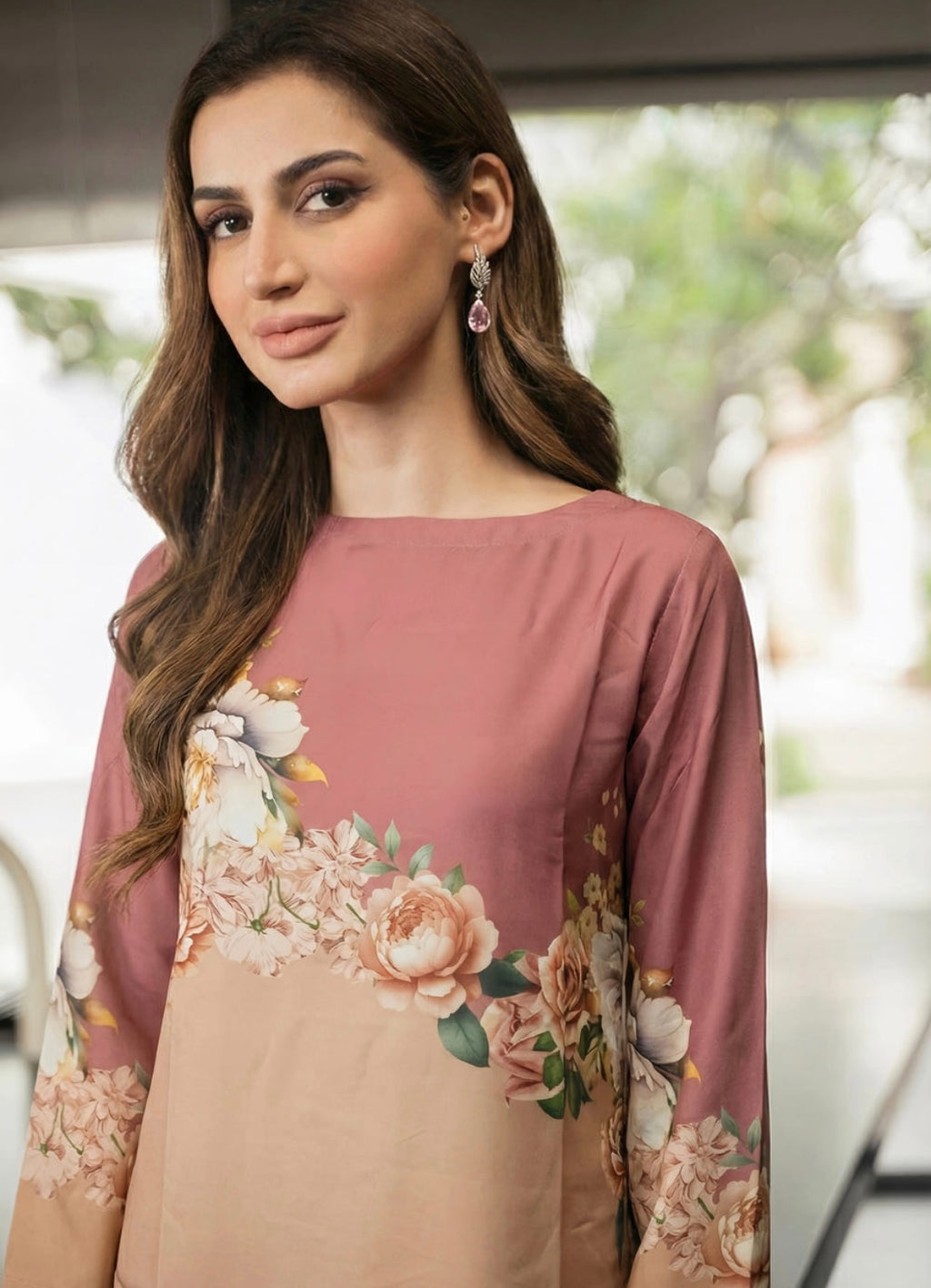 Pastel Pink Kurta Set – Elegant 3 Piece Outfit