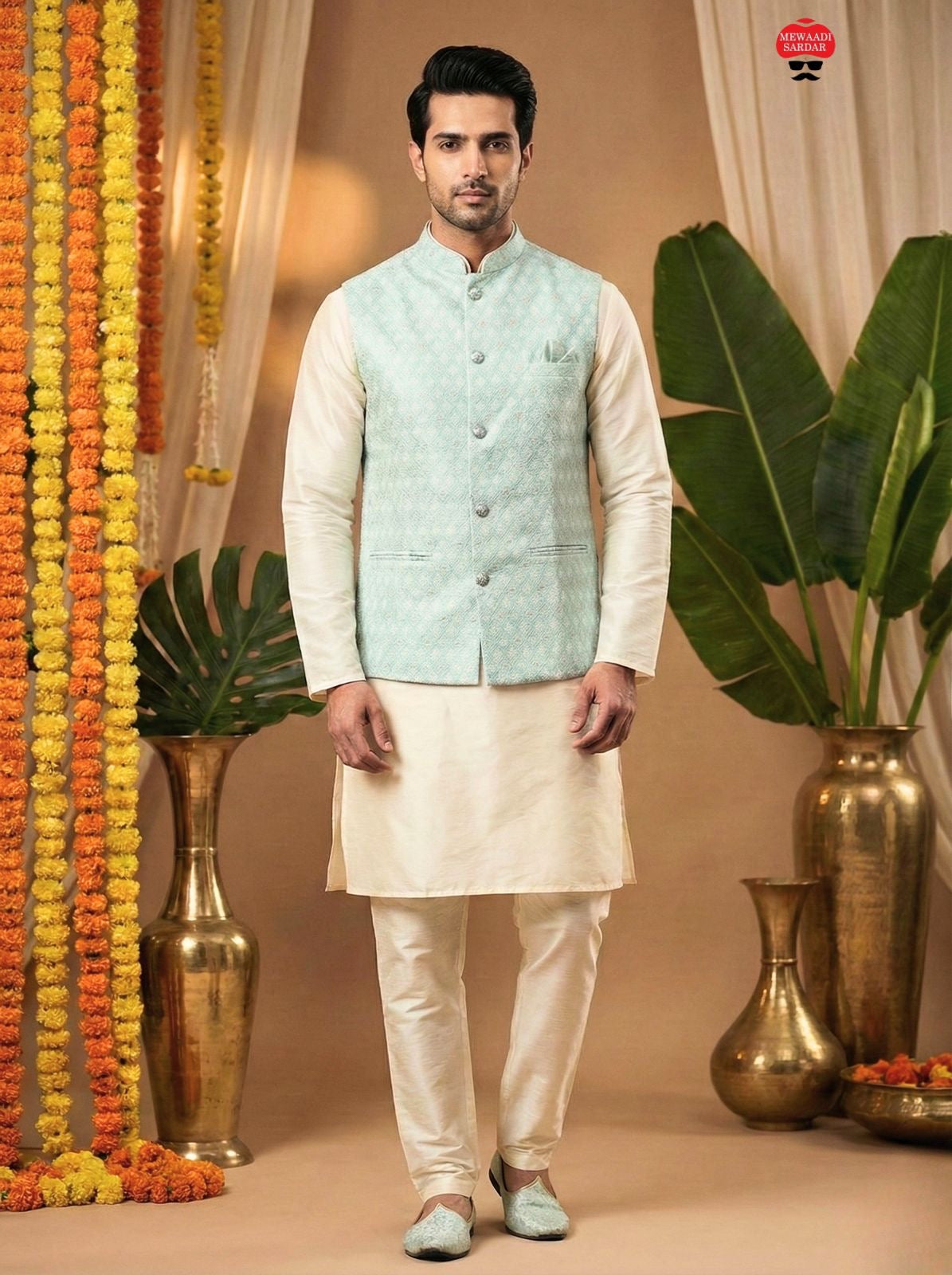 Koti with Kurta & Pant Collection