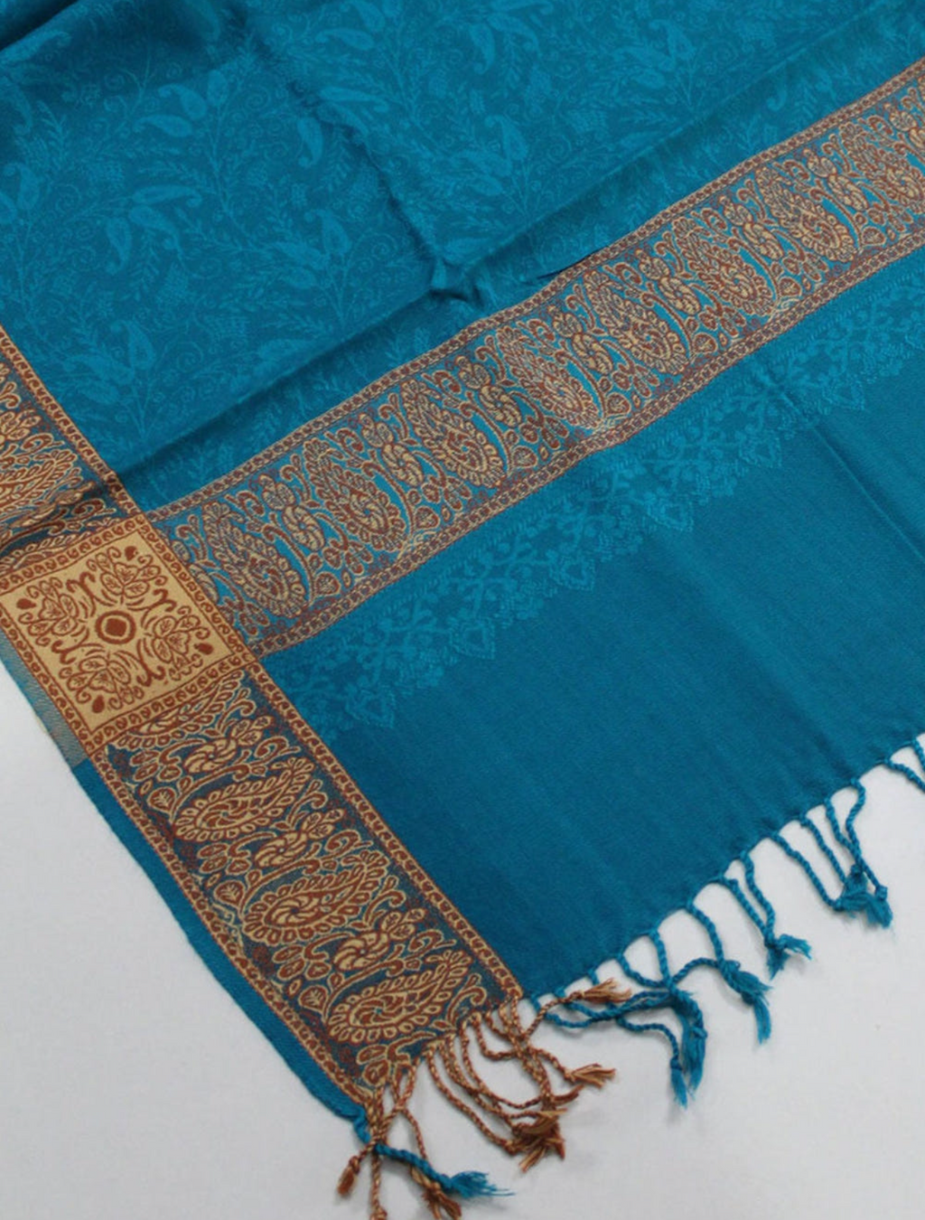 Elegant Pashmina-Look Acrylic Wool Shawl