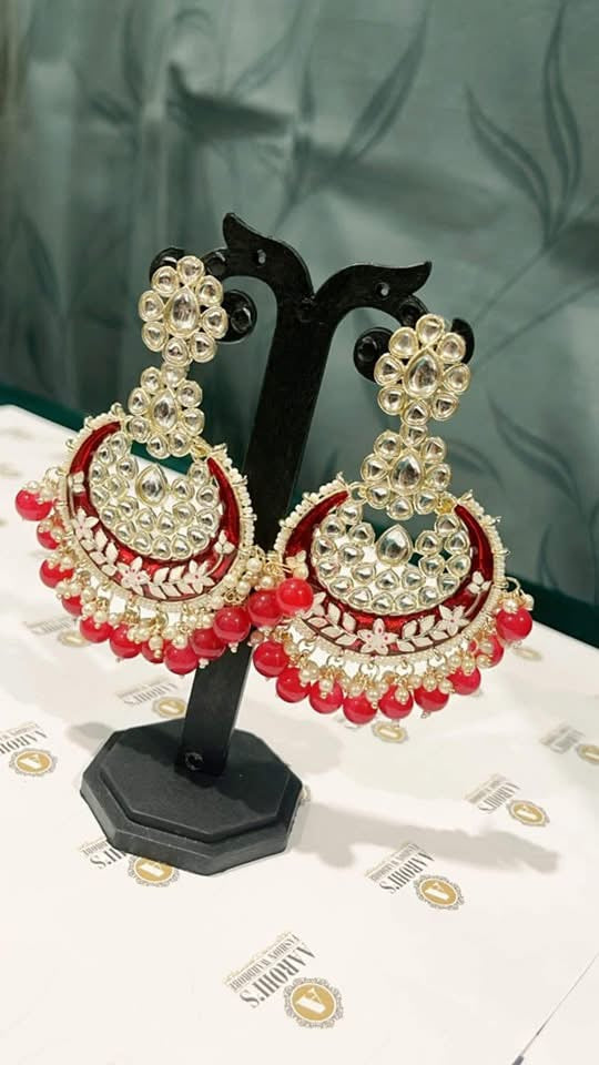 Kundan Statement Earrings
