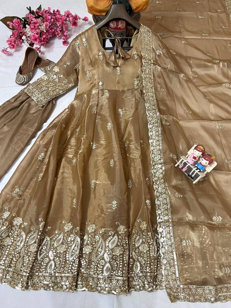 Golden Beige 3Pc Suit