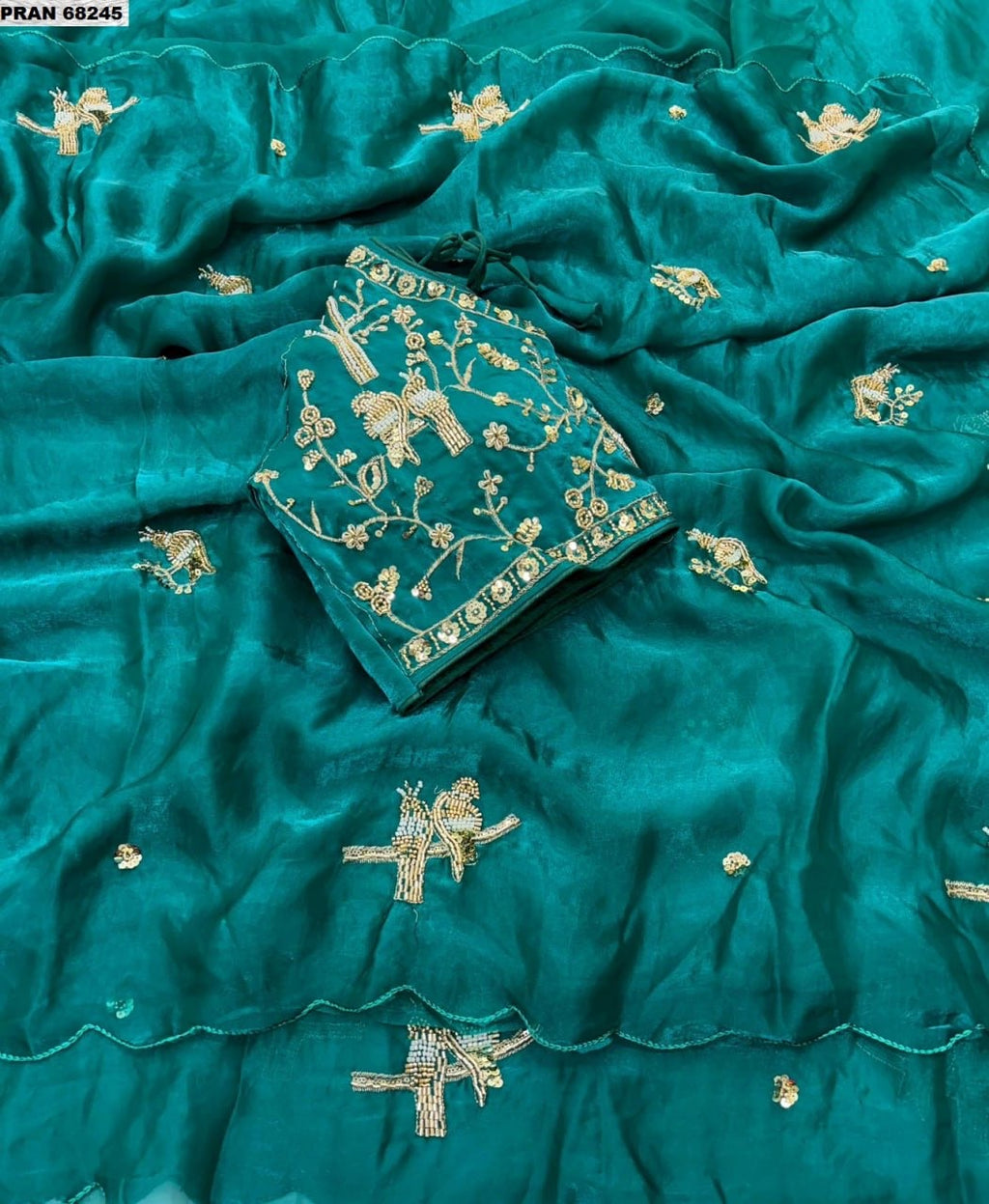 Designer Saree with Ready Blouse