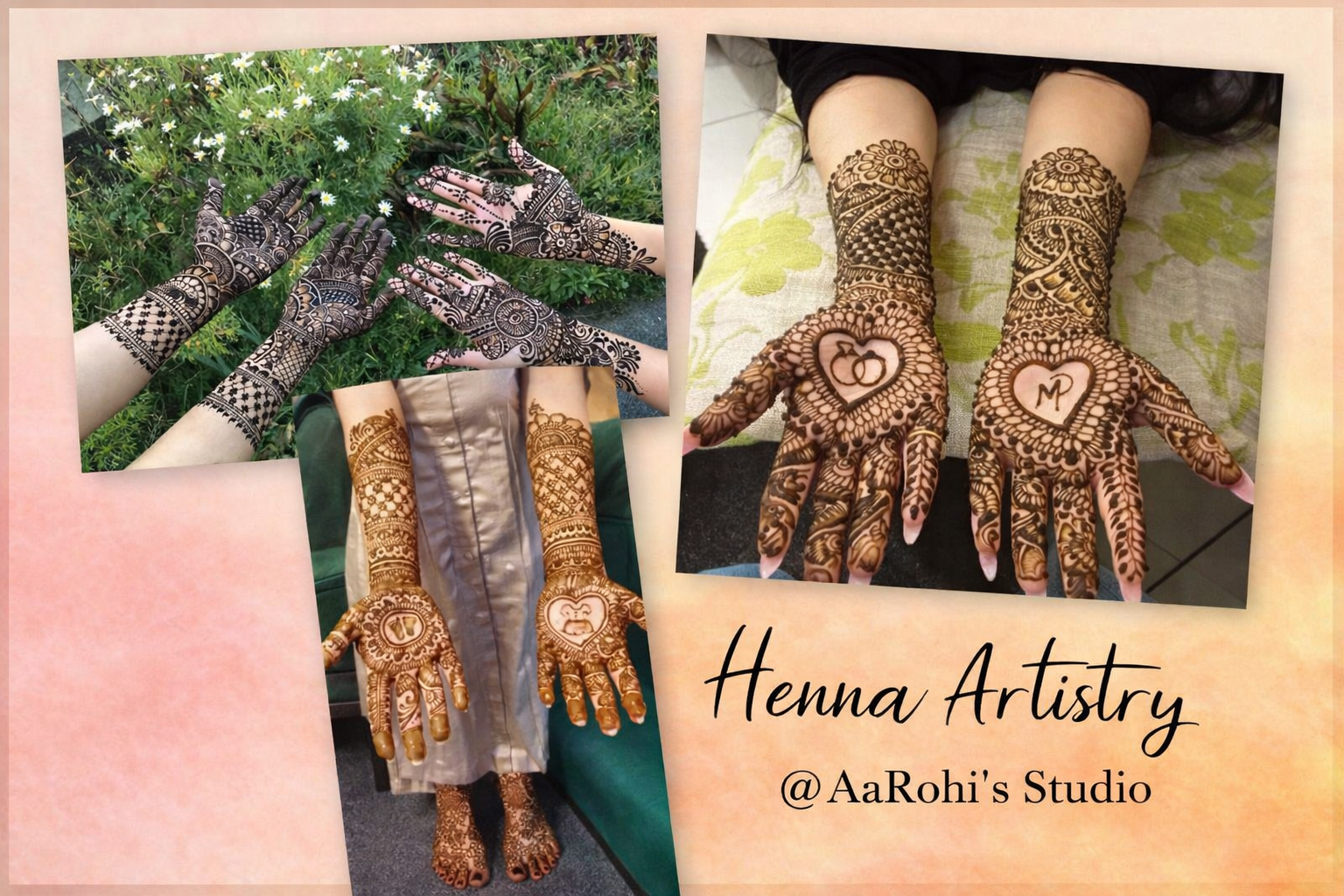 Henna Artistry @AaRohi's Studio