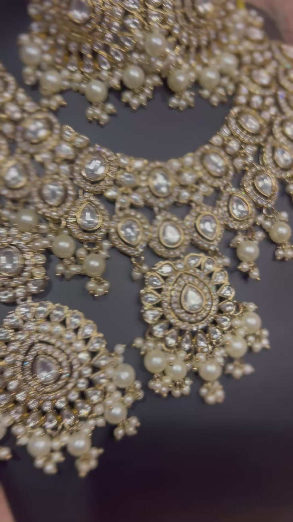 Royal Polki Kundan Pearl Jewellery Set
