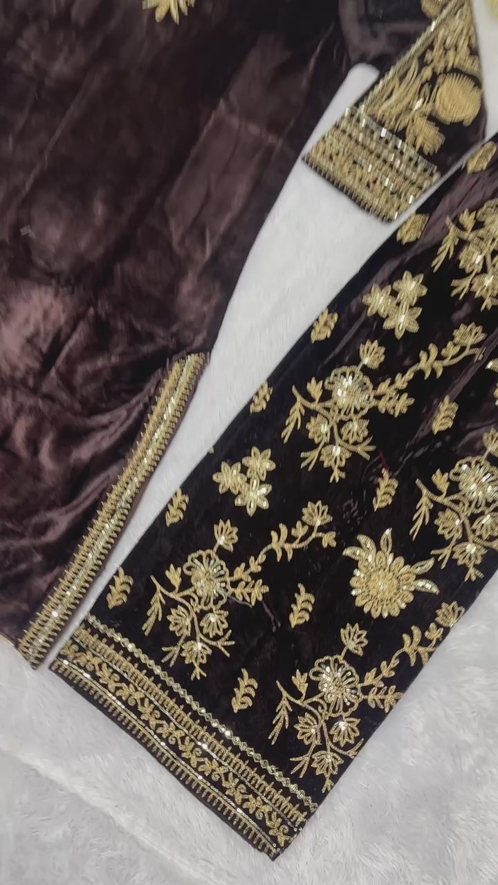 Viscose Velvet Suit