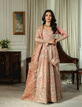 Safeena – Blush Pink Embroidered Anarkali Suit Set