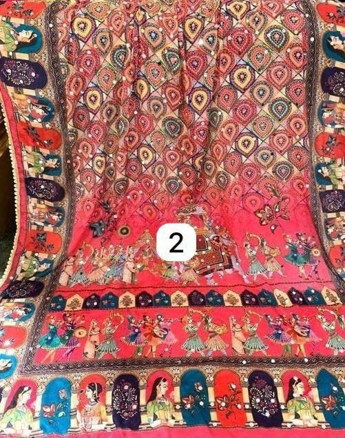 Chinnon Fabric Embellished Dupatta