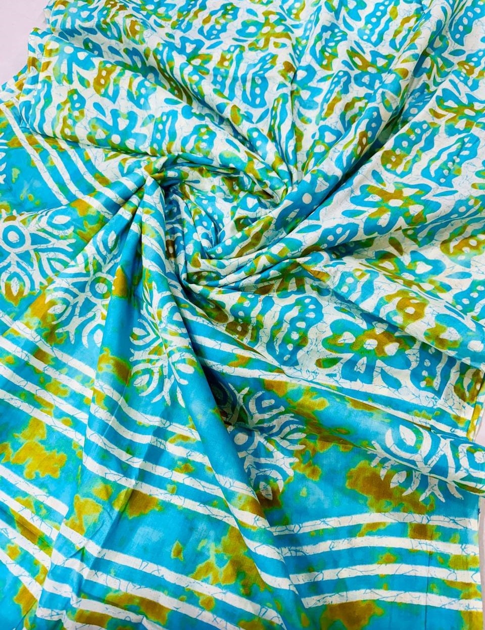 Batik Cotton Saree
