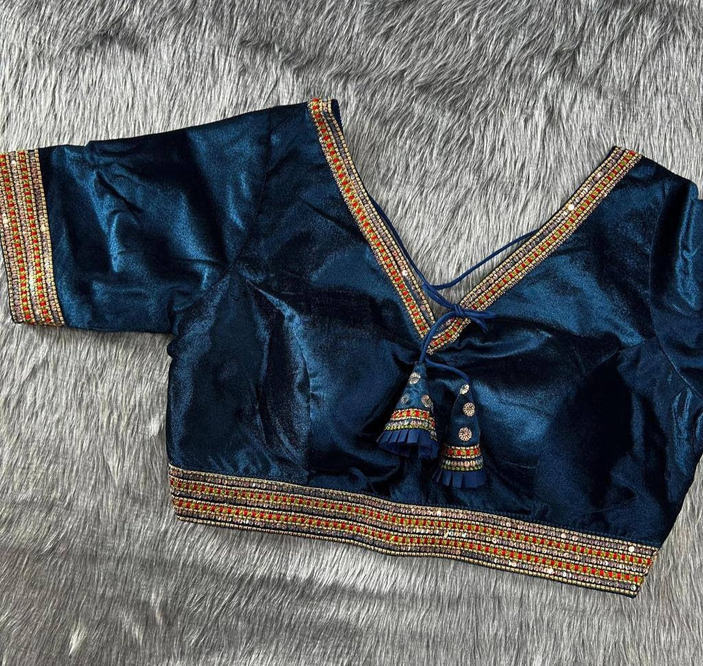 Heavy Velvet Bridal Blouse