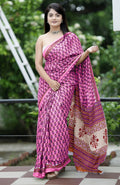 Premium Cotton Bagru Block Print Saree