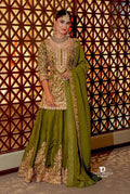 Heavy Chinon Silk Sharara Set