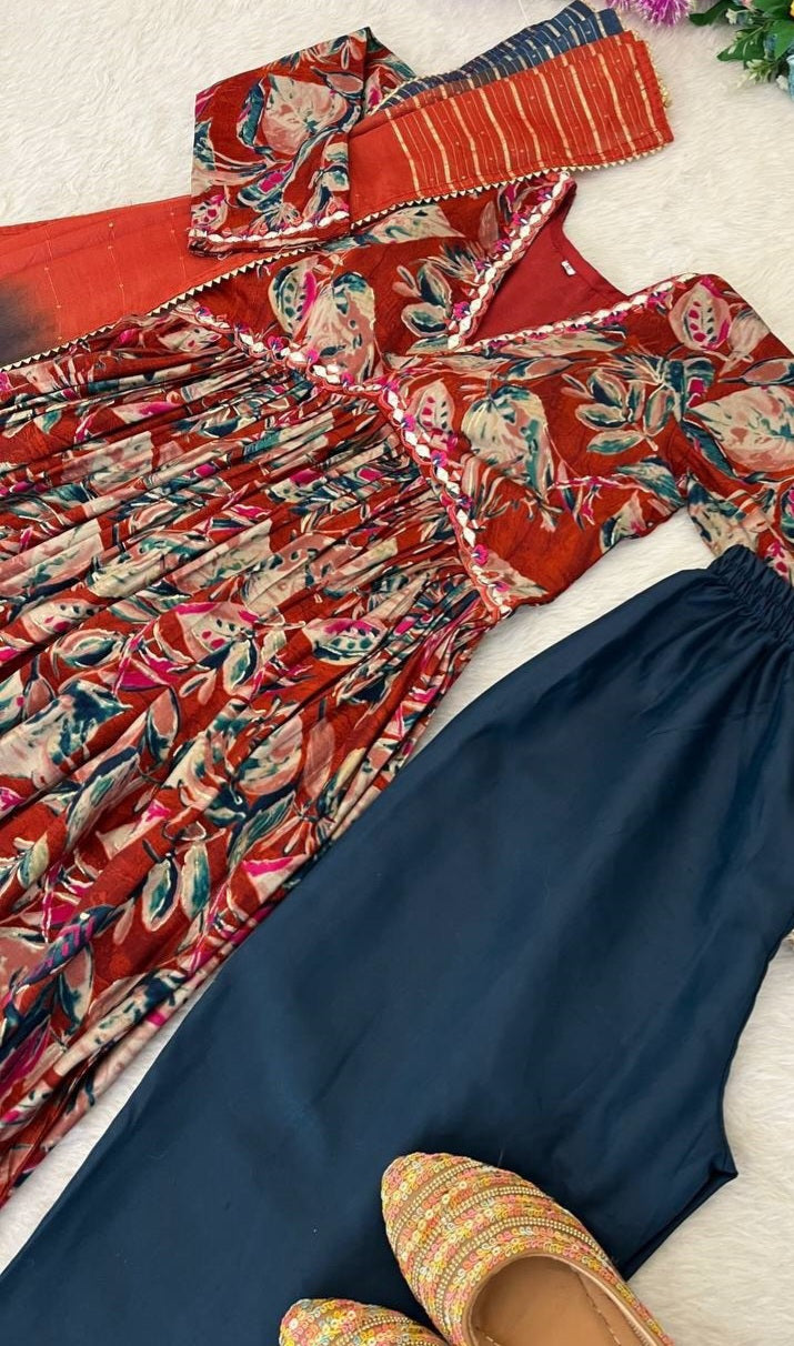 Elegant 3-Piece Chandri Suit Set