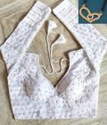 Chikankari Full Sleeves Blouse