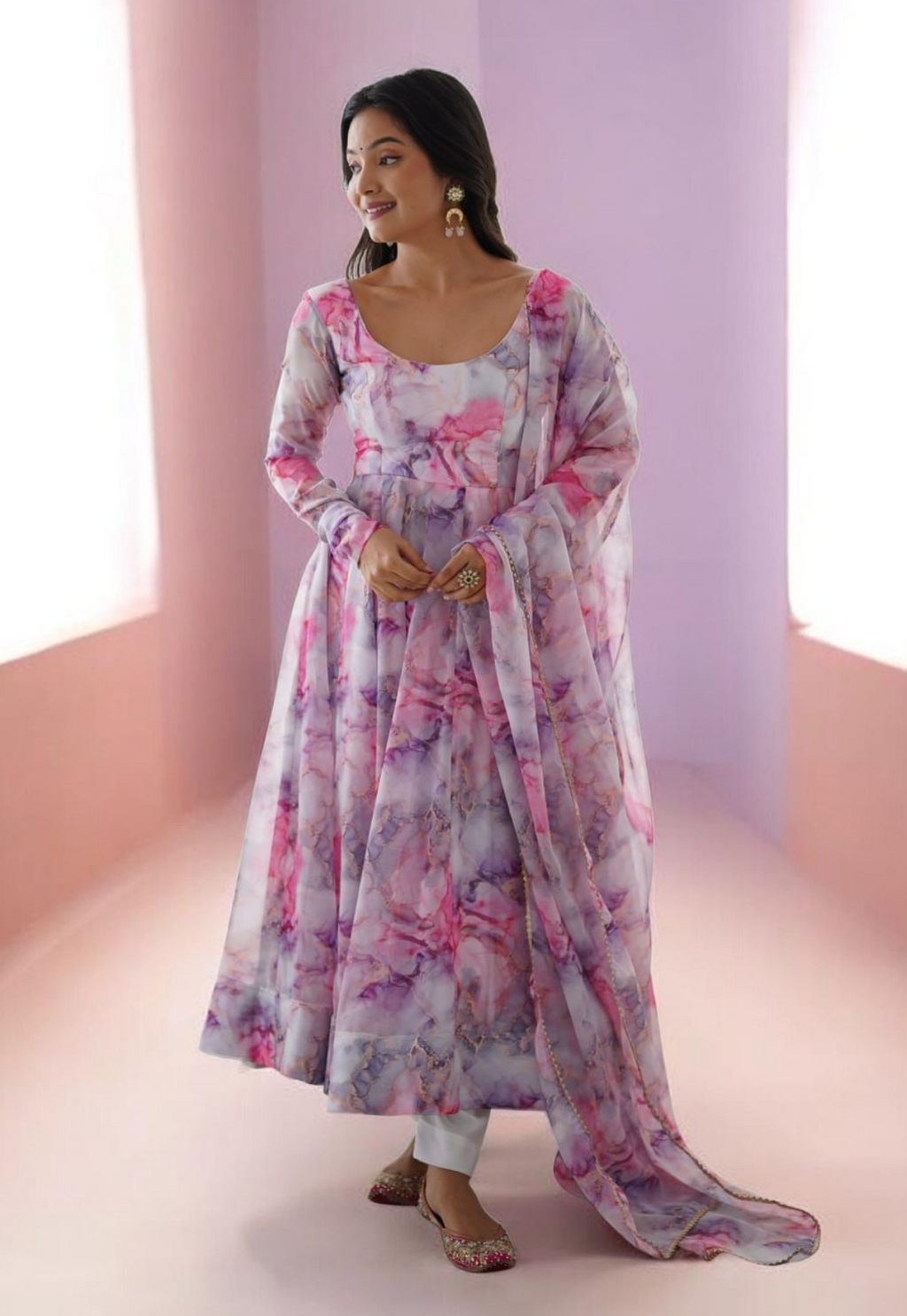 Elegant Anarkali Set ✨
