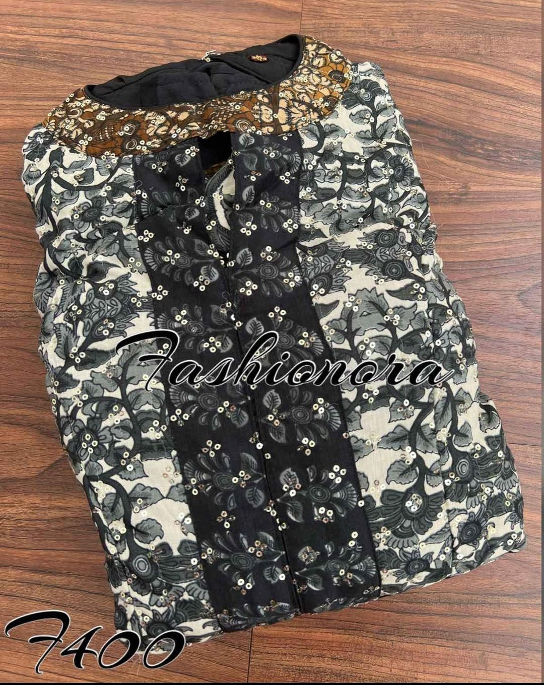 Kalamkari Kurti Gown (Size M-40)