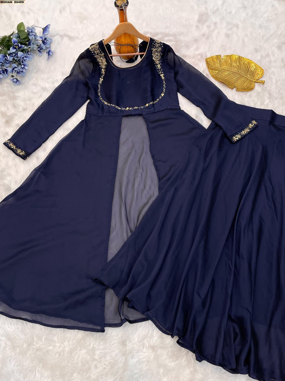 Designer Handwork Lehenga Set (XXL-44)